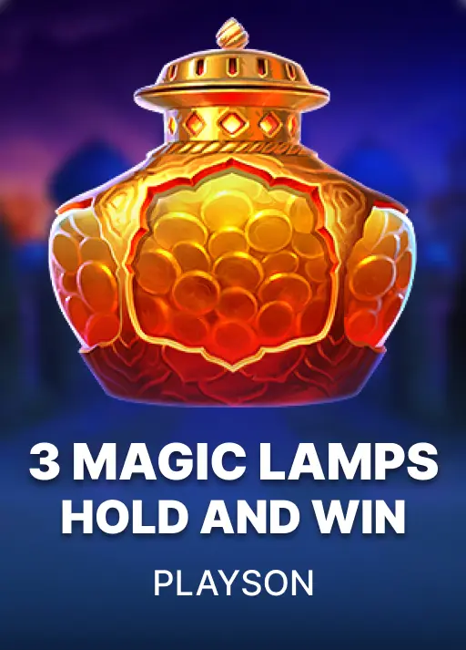 3 Magic Lamps Hold And Win