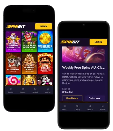 Spinbit Casino on mobile